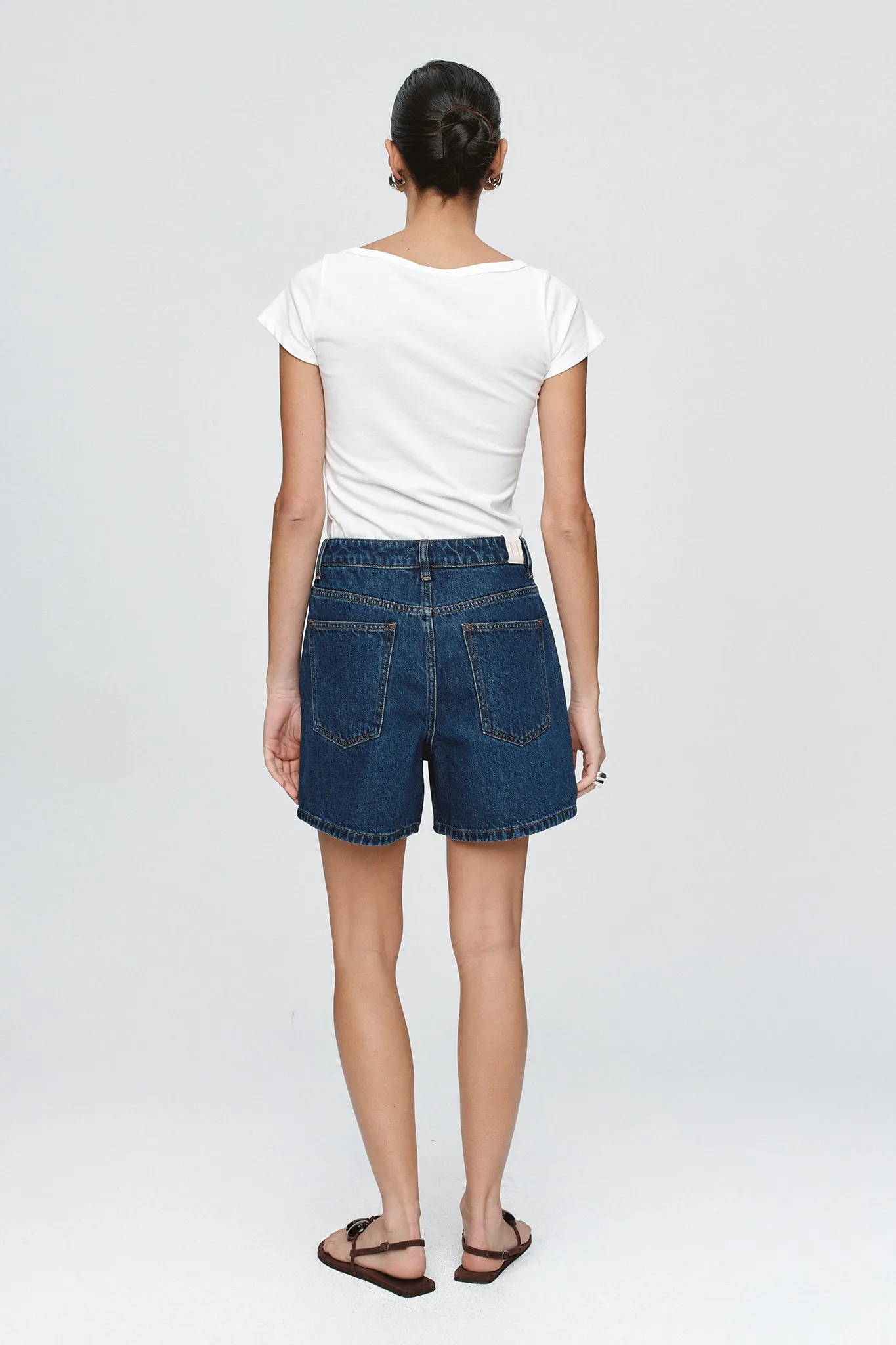 Marle | Classic Jean Short - Classic Blue sold by Sisters & Co product image thumbnail 5
