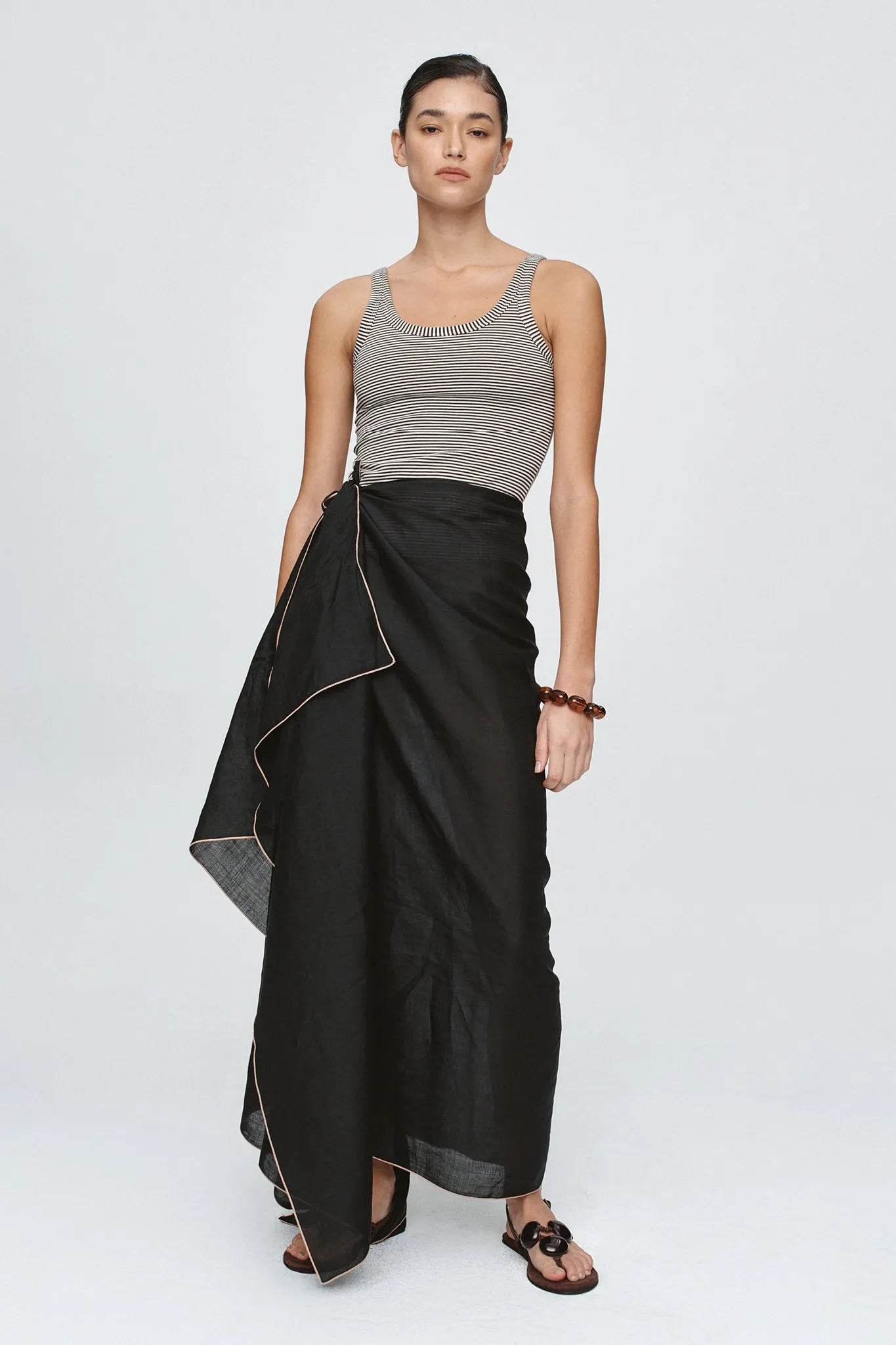 Marle | Hattie Sarong - Black sold by Sisters & Co product image thumbnail 2