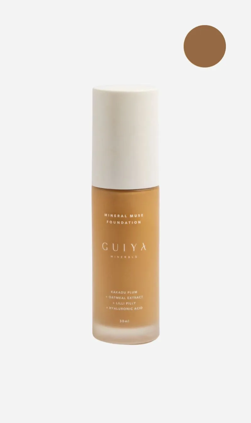 Guiya Minerals | Mineral Muse Foundation - Caramel Cove sold by Sisters & Co