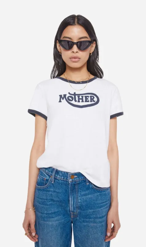 Mother Denim | The Lil Goodie Ringer - Mother Moto sold by Sister & Co