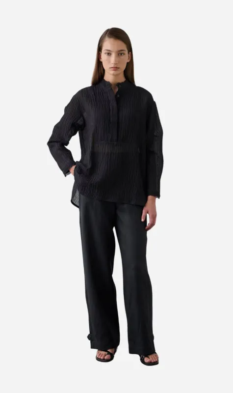 Laing | Tab Cuff Pant - Black sold by Sisters & Co