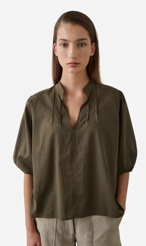 Laing | Maddie Blouse - Khaki sold by Sister & Co