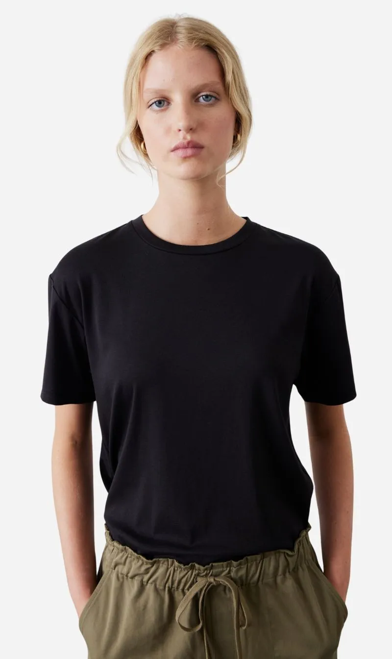 Laing | Eden T.Shirt - Black sold by Sisters & Co