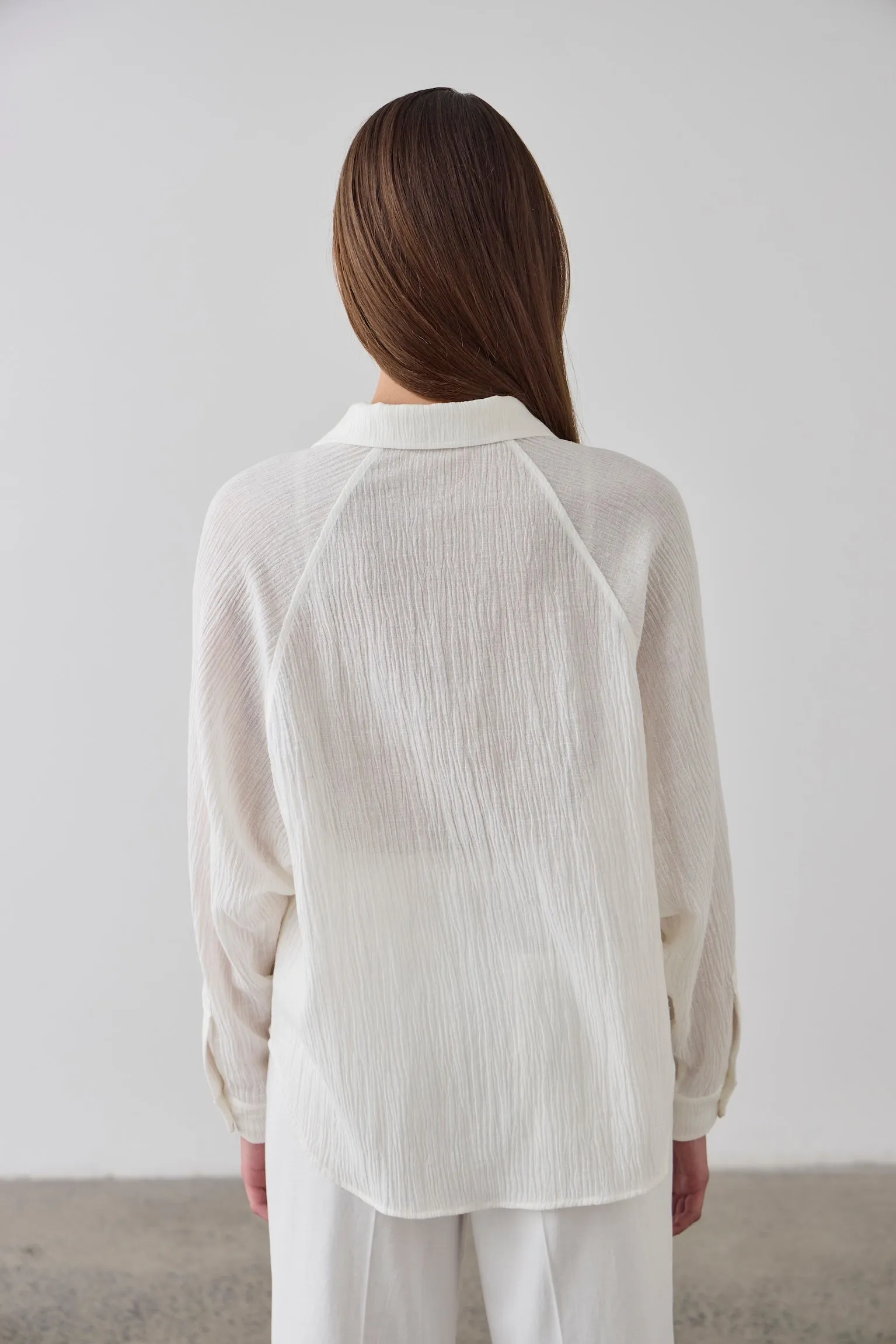Laing | Raglan Sleeve Blouse - Ecru sold by Sisters & Co product image thumbnail 3
