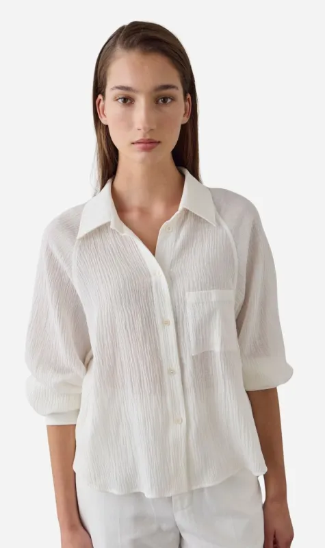 Laing | Raglan Sleeve Blouse - Ecru sold by Sister & Co