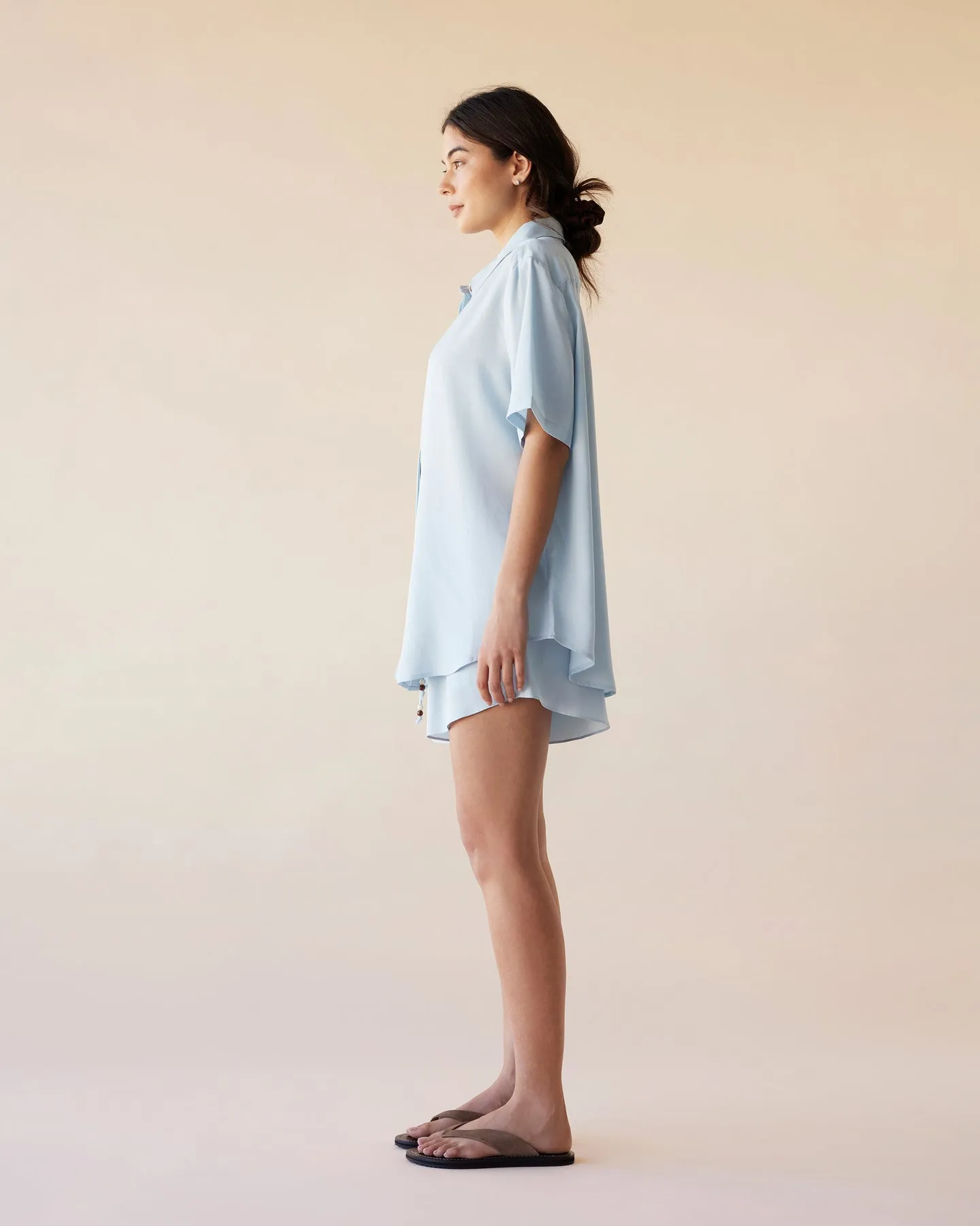 Dear Dylan | Short Sleeve Shirt - Mist sold by Sisters & Co product image thumbnail 4