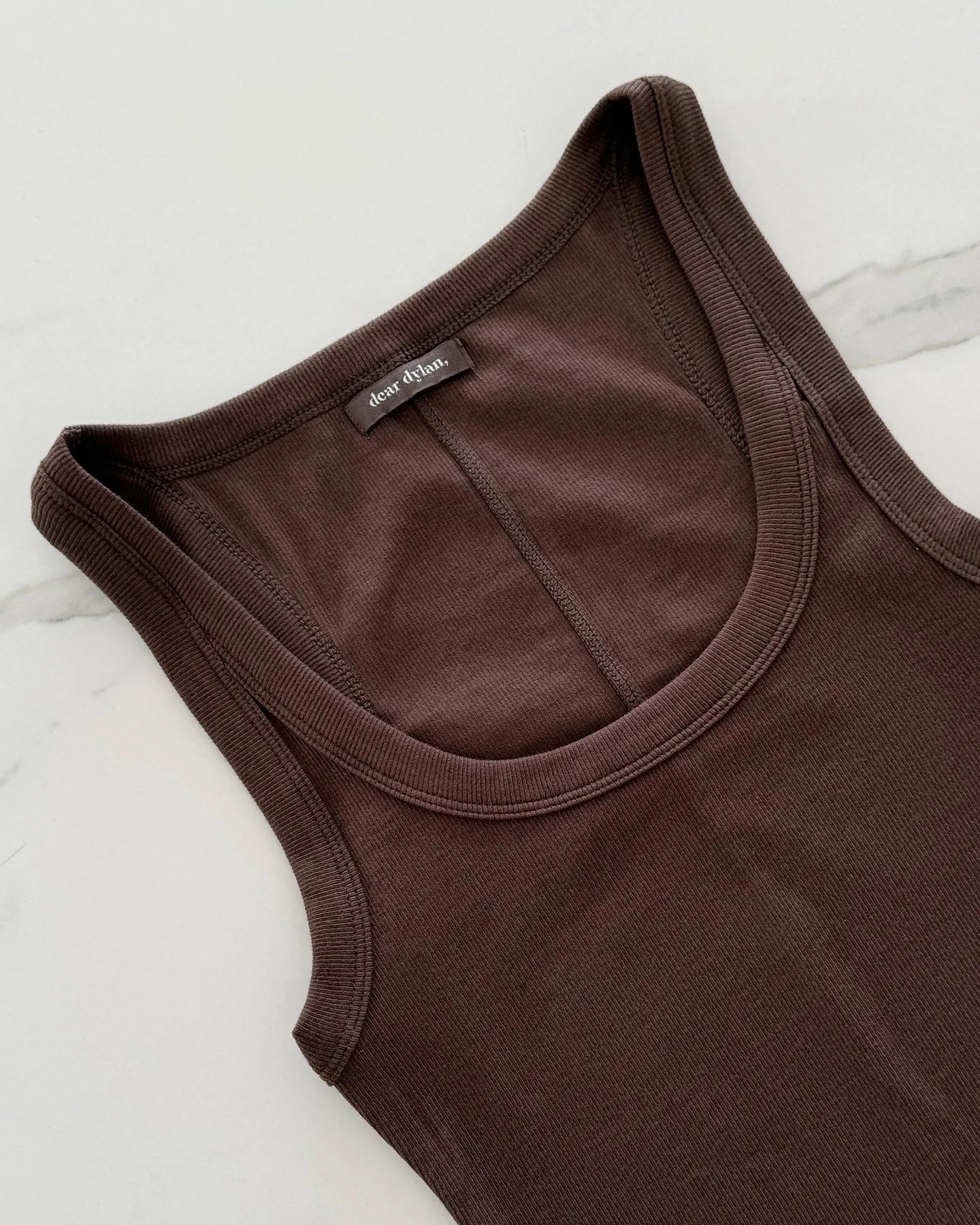 Dear Dylan | Daily Tank - Umber sold by Sisters & Co product image thumbnail 4