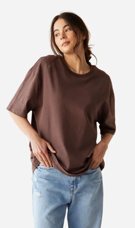 Dear Dylan | Oversized Tee - Umber sold by Sister & Co