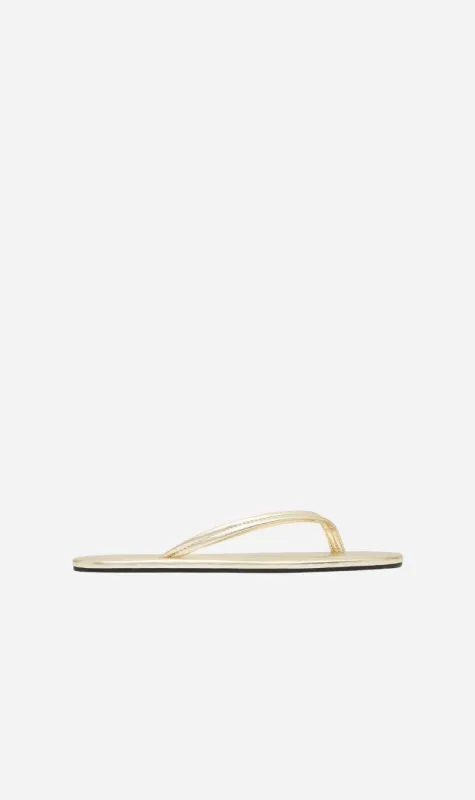 St Agni | Thong Detail Slide - Soft Gold sold by Sister & Co