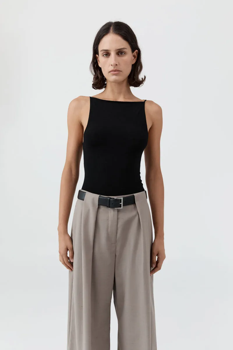 St Agni | Square Neck Top - Black sold by Sisters & Co product image thumbnail 2