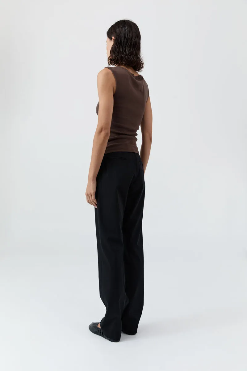 St Agni | Organic Cotton 90s Top - Fudge sold by Sisters & Co product image thumbnail 4
