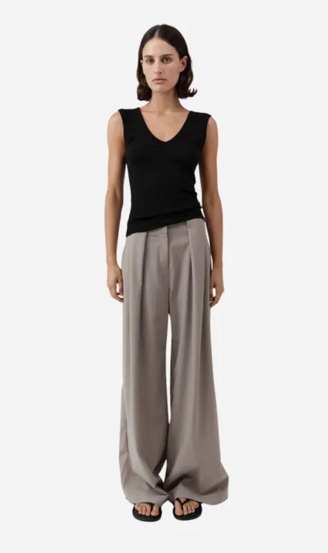 St Agni | Organic Cotton 90s Top - Black sold by Sister & Co