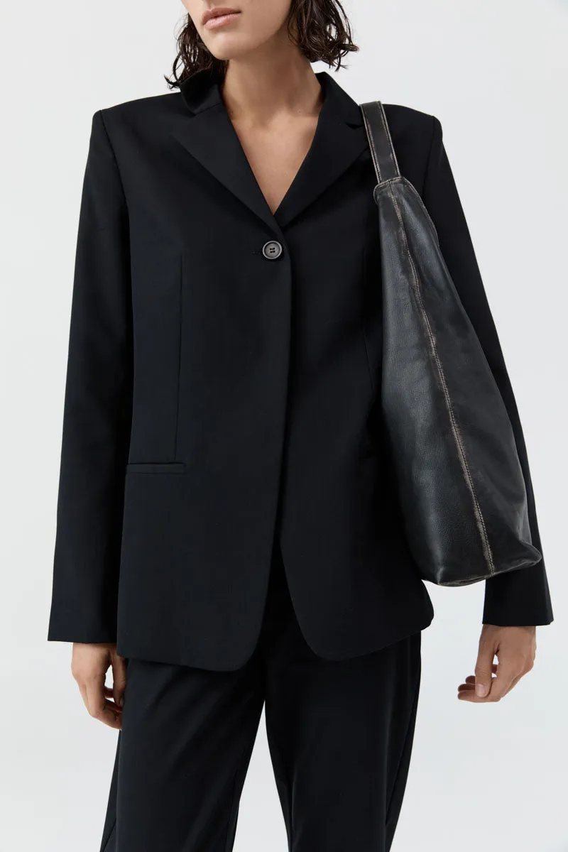 St Agni | Brushed Large Tote - Black sold by Sister & Co product image thumbnail 3