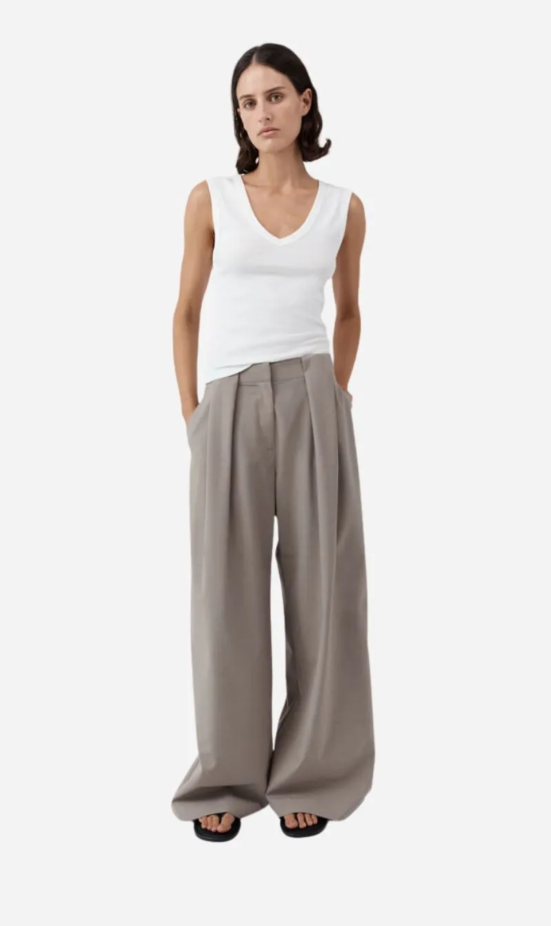 St Agni | Organic Cotton 90s Top - White sold by Sister & Co