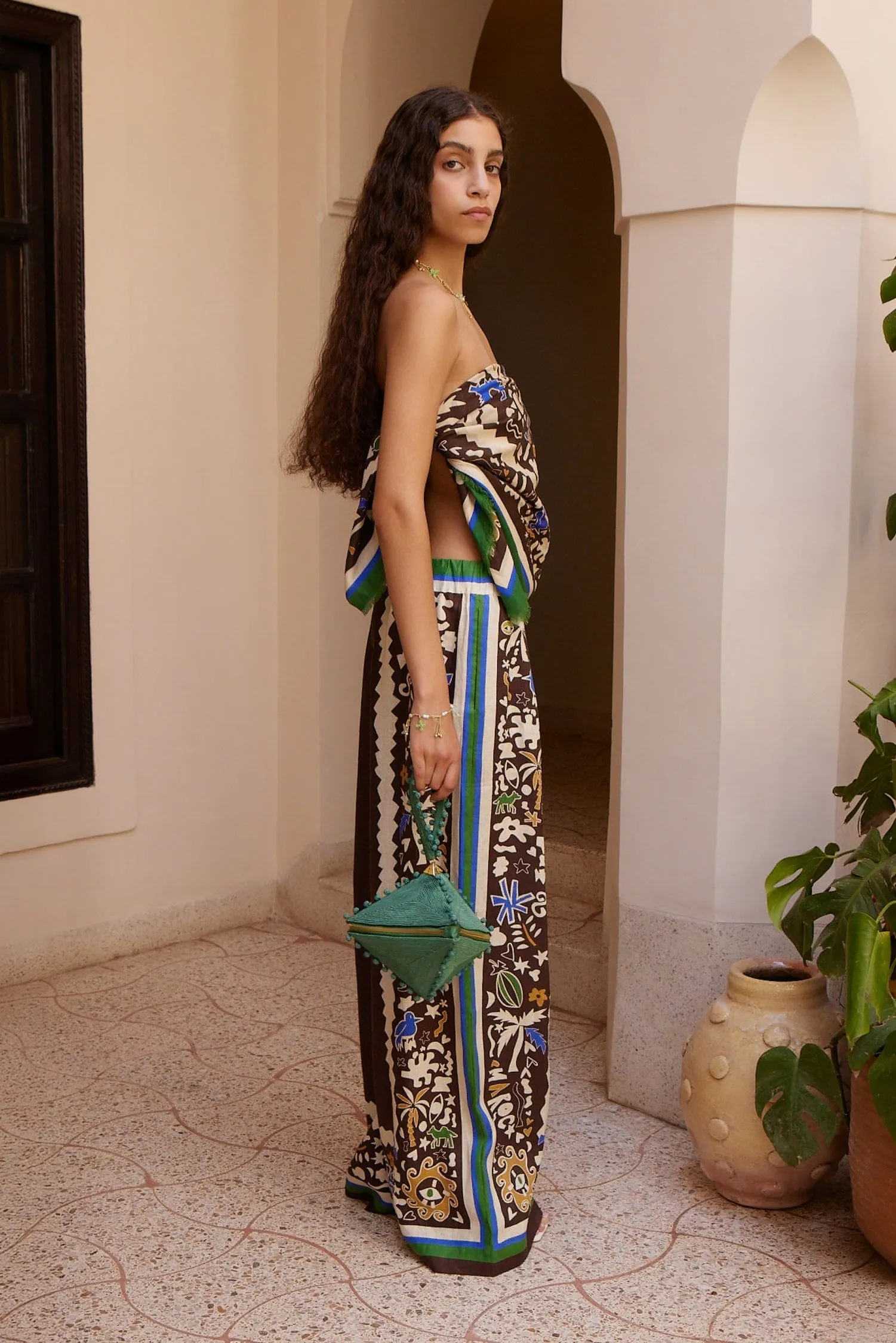 Alemais | Maroc Relaxed Pant - Multi sold by Sisters & Co product image thumbnail 4