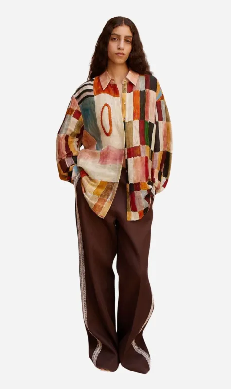 Alemais | Marjorelle Shirt - Multi sold by Sister & Co