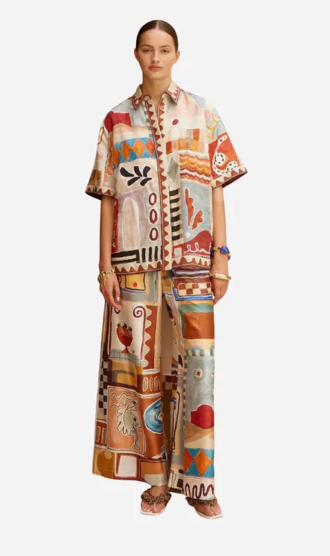 Alemais | Michelle Shirt - Multi sold by Sister & Co