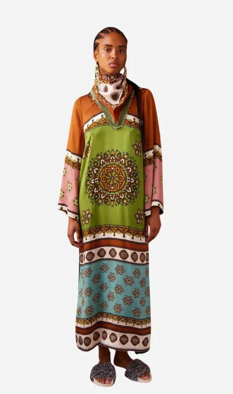 Alemais | Contina Silk Midi Dress - Multi sold by Sister & Co