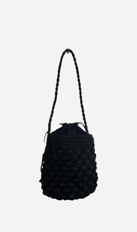 La Tribe | Ratan Small Tote - Black sold by Sisters & Co