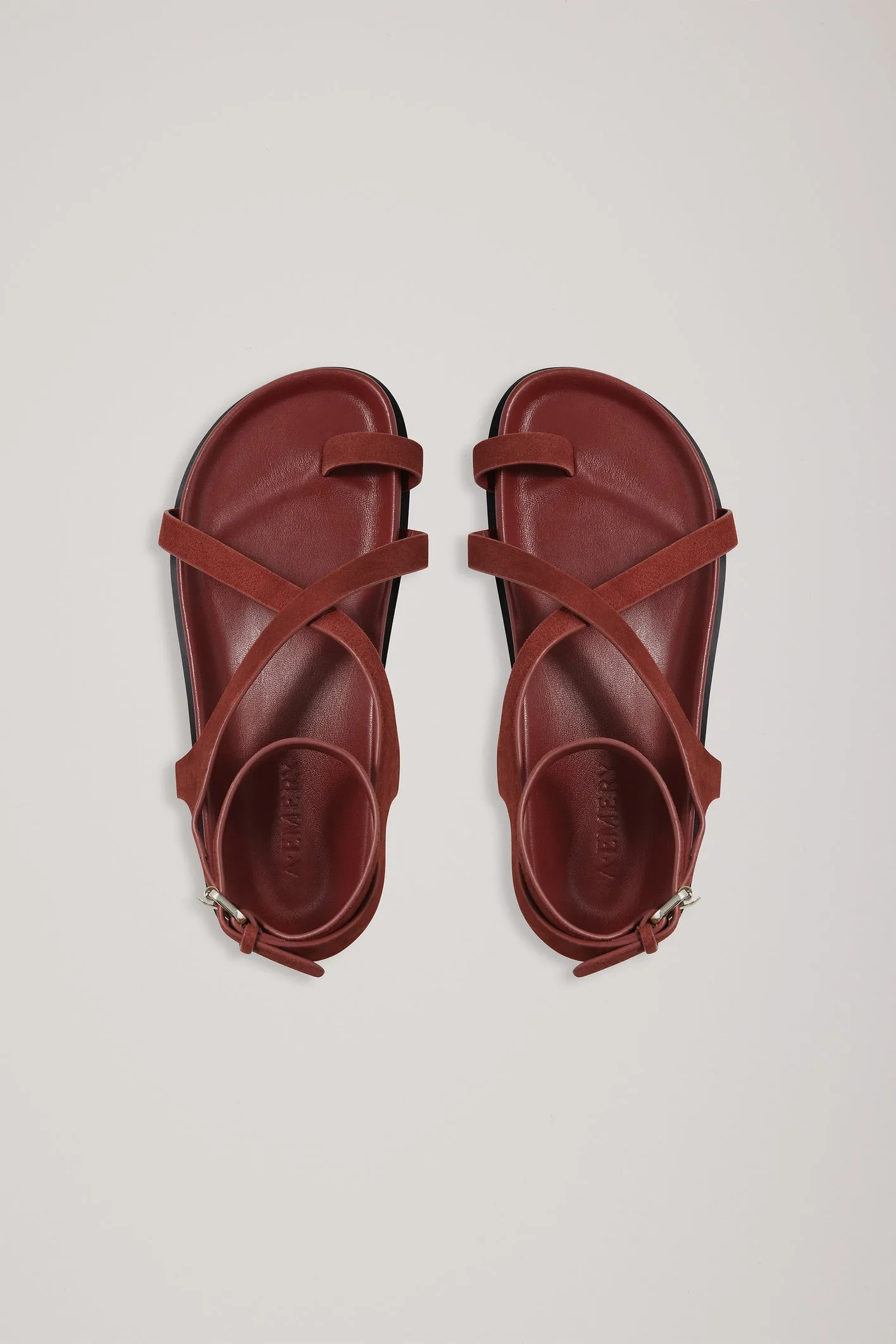 A.Emery | Jalen Slim Sandal - Brick Suede sold by Sisters & Co product image thumbnail 4