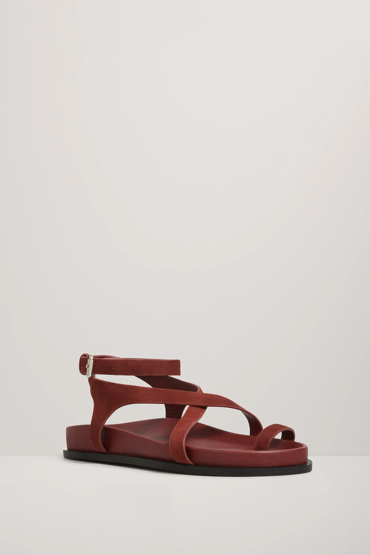A.Emery | Jalen Slim Sandal - Brick Suede sold by Sisters & Co product image thumbnail 3