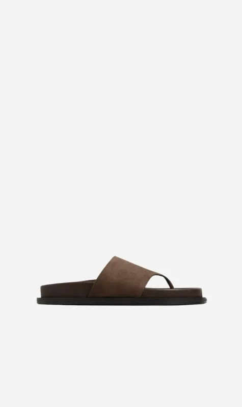 A.Emery | Imara Sandal - Cedar Suede sold by Sisters & Co