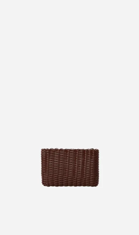 Palorosa | XS Clutch Basket - Chocolate sold by Sister & Co