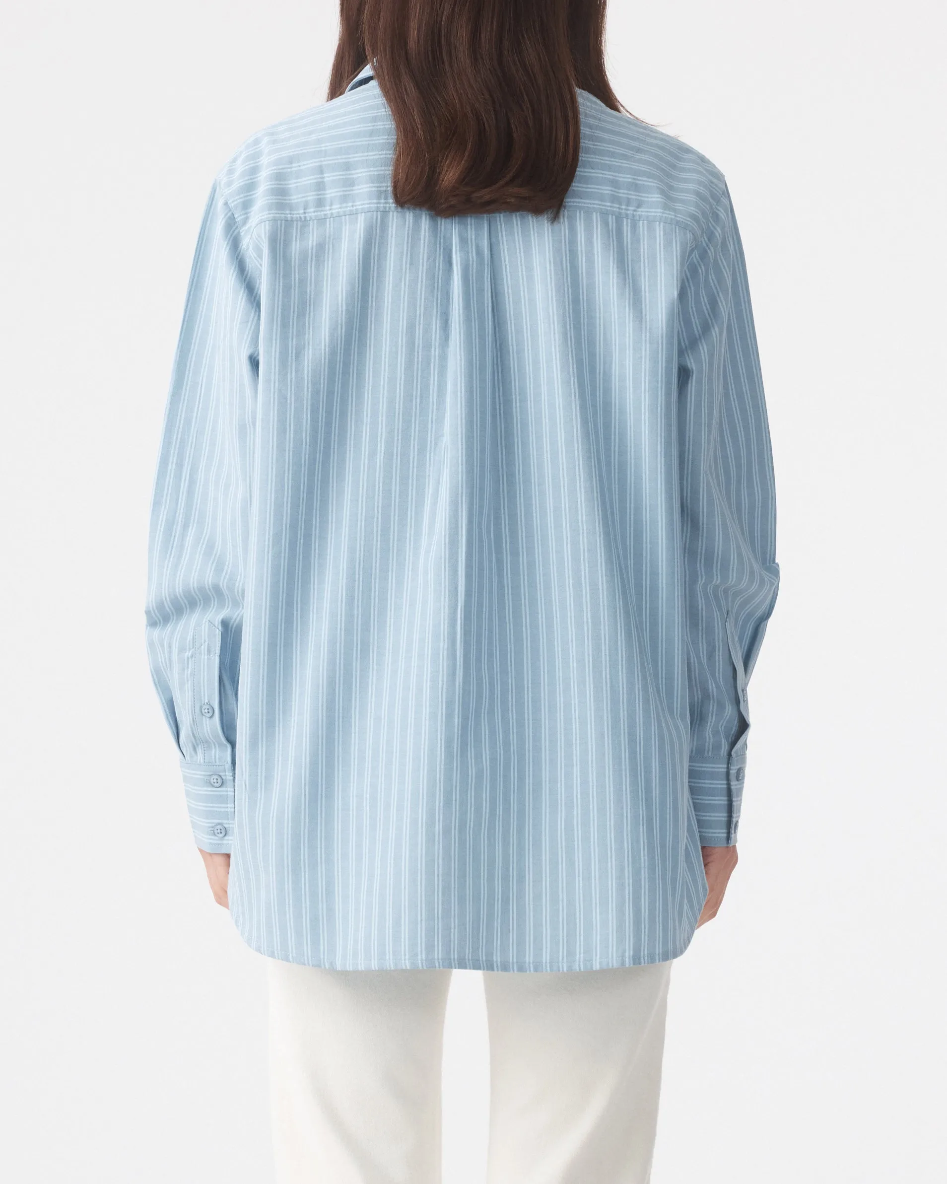 Outland Denim | Emma Shirt - Stripe sold by Sisters & Co product image thumbnail 3