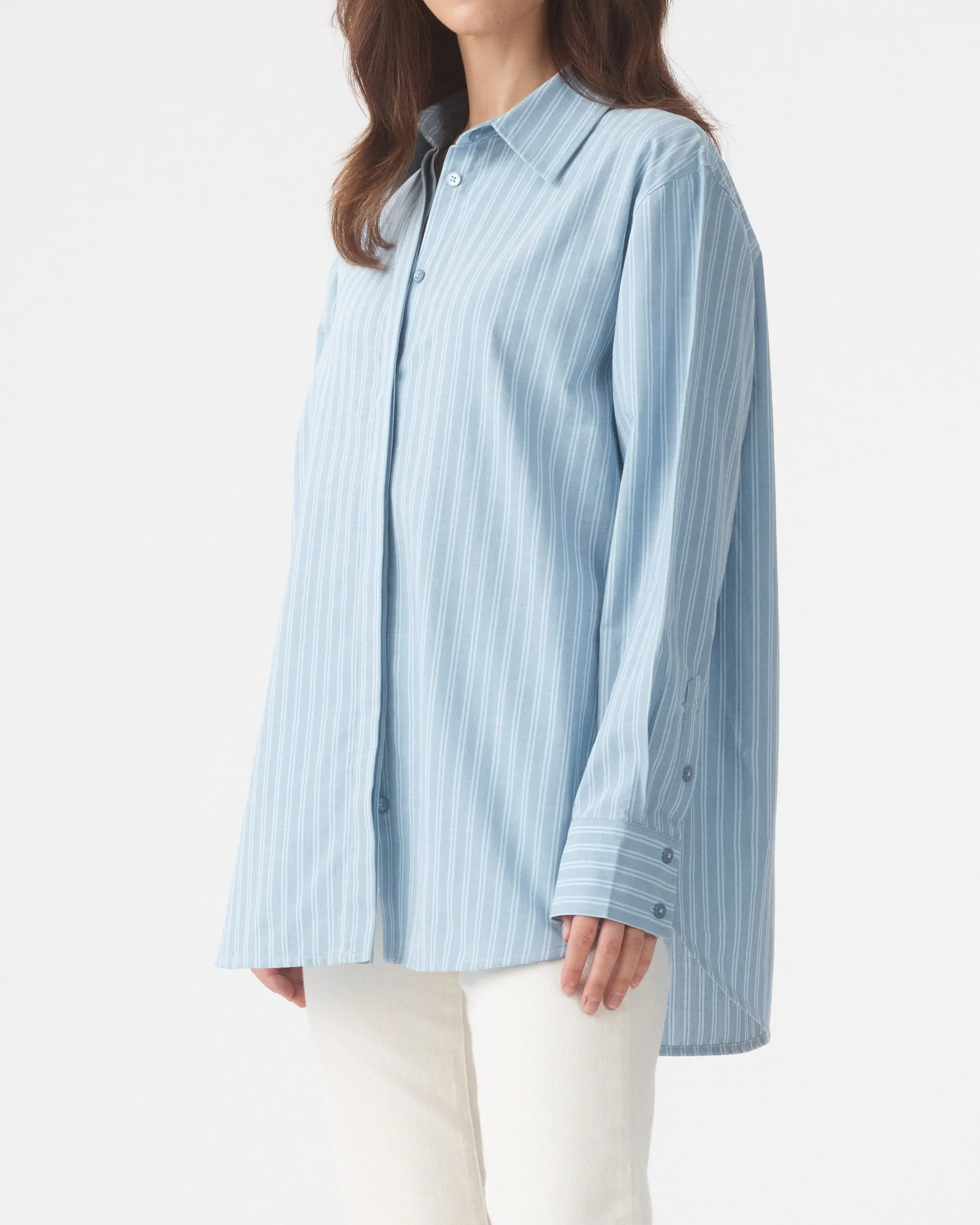 Outland Denim | Emma Shirt - Stripe sold by Sisters & Co product image thumbnail 2
