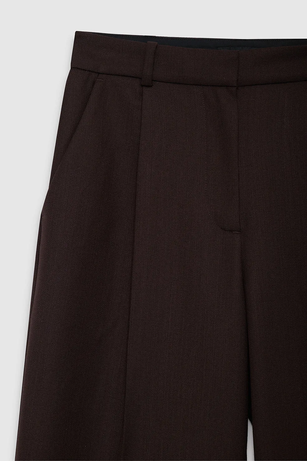 Anine Bing | Trent Trouser - Deep Brown sold by Sisters & Co product image thumbnail 4