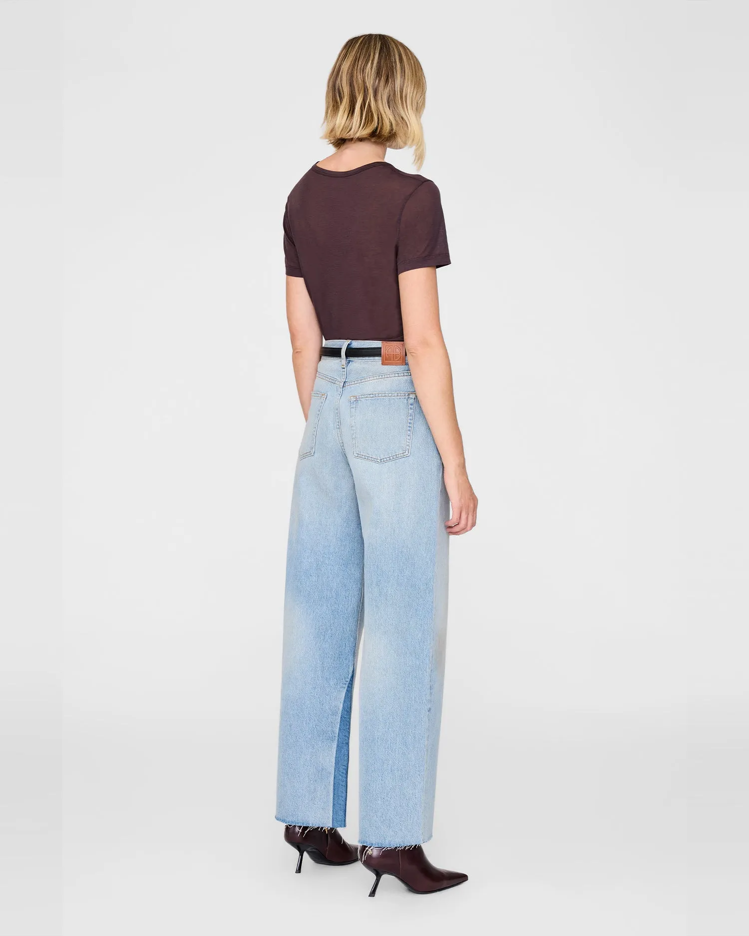 Anine Bing | Sylvie Tee - Dark Brown sold by Sisters & Co product image thumbnail 2