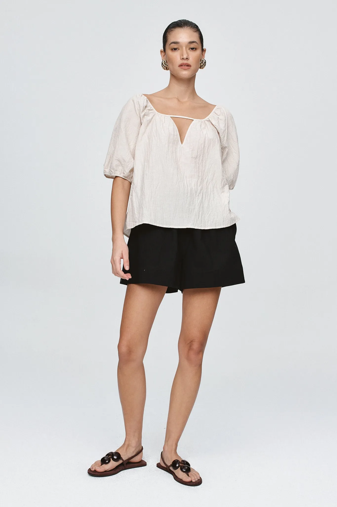 Marle | Kendra Top - Cashew sold by Sisters & Co product image thumbnail 5
