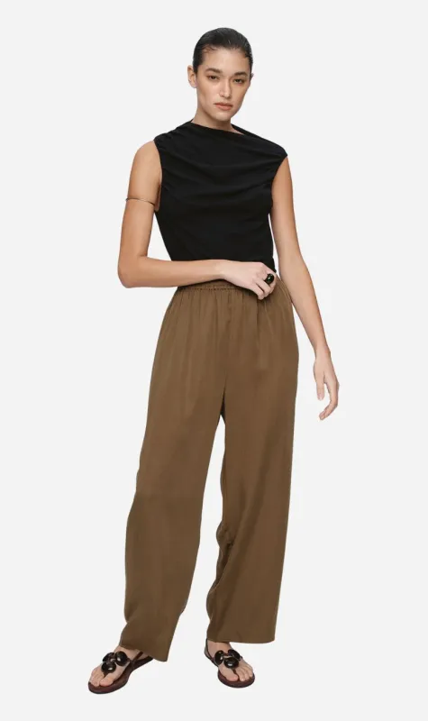 Marle | Renee Pant - Olive sold by Sisters & Co
