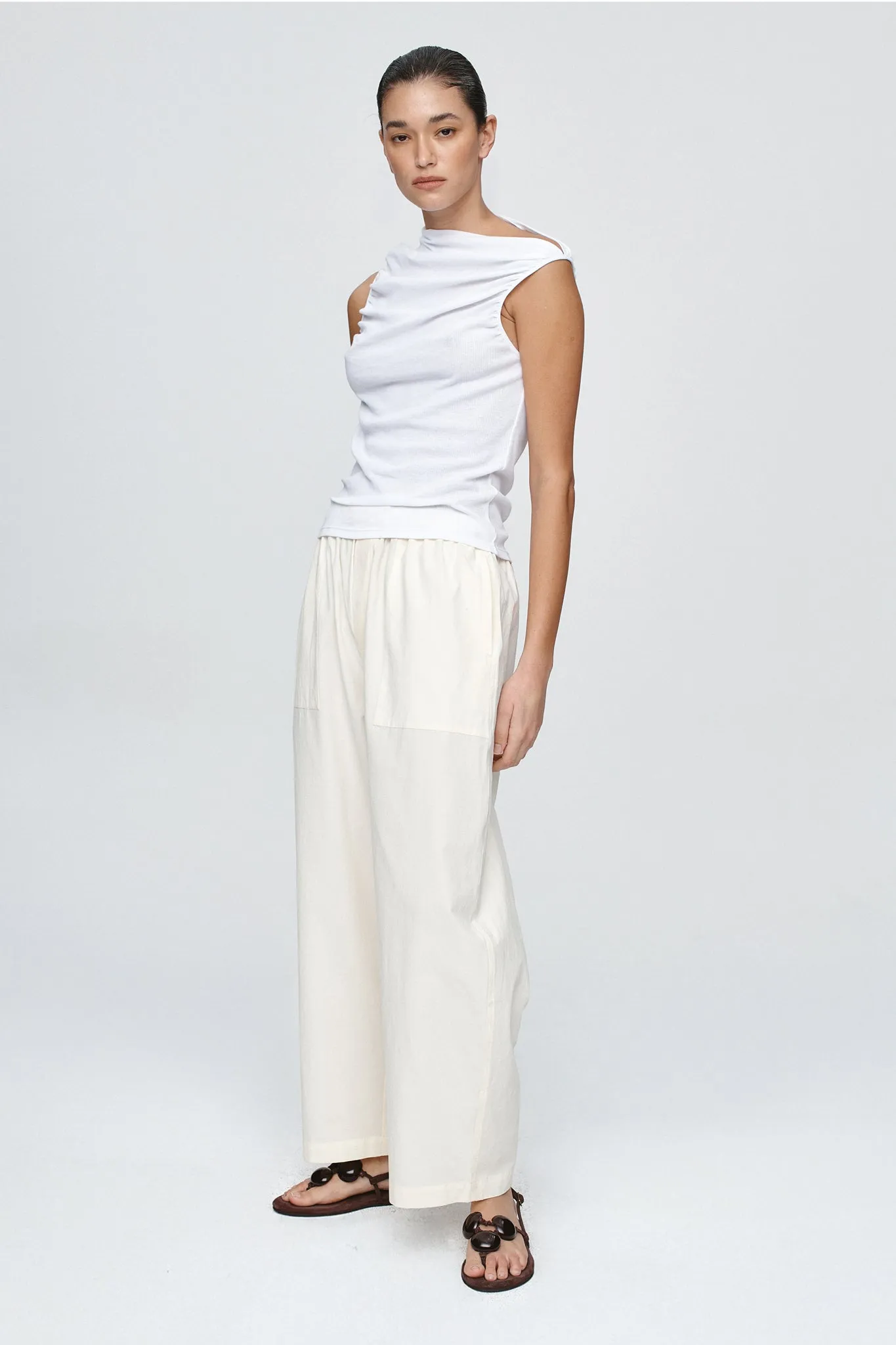 Marle | Risa Singlet - Blanc sold by Sisters & Co product image thumbnail 4