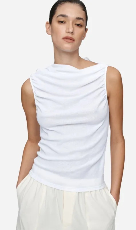 Marle | Risa Singlet - Blanc sold by Sister & Co