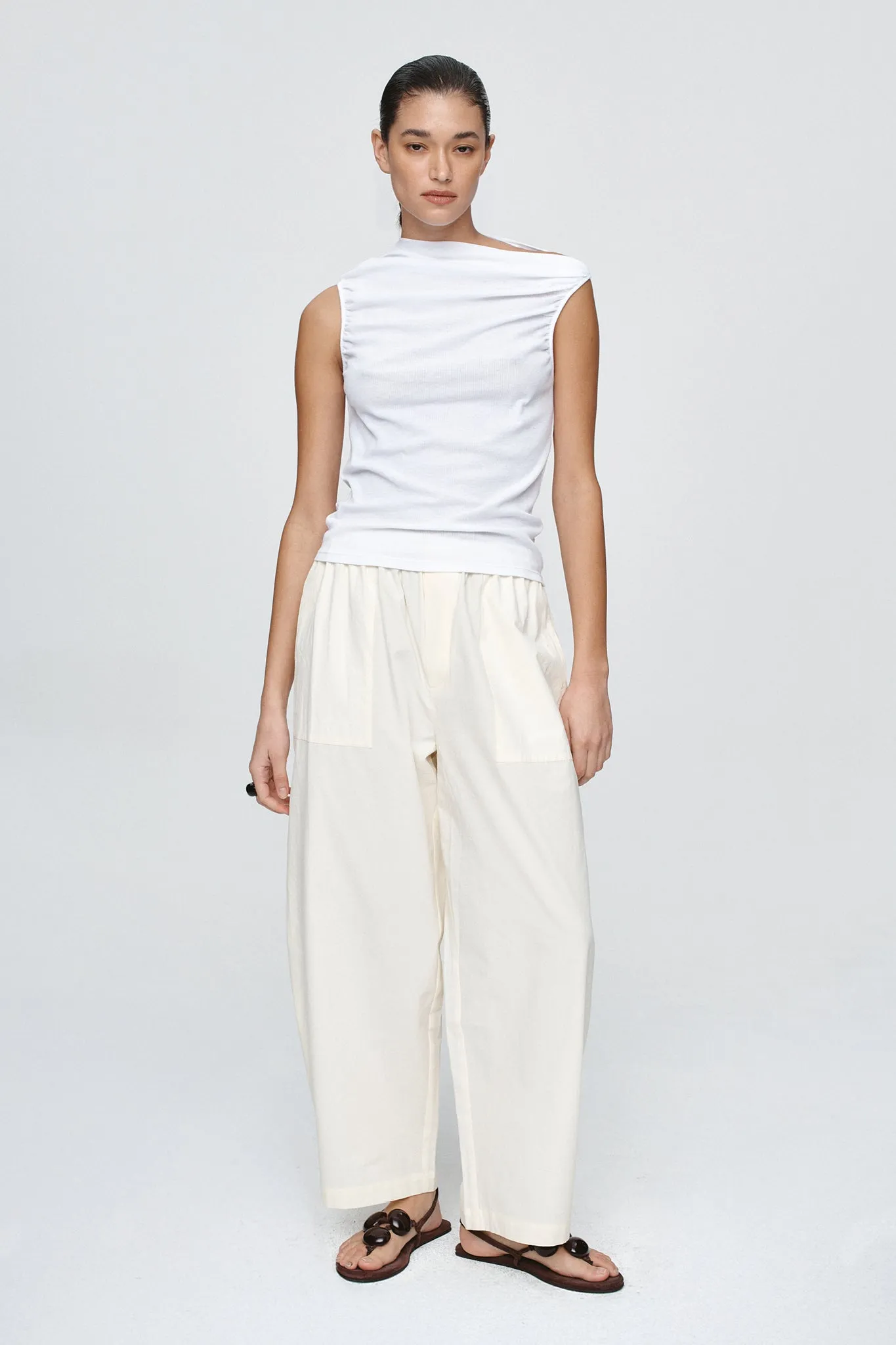 Marle | Risa Singlet - Blanc sold by Sisters & Co product image thumbnail 2