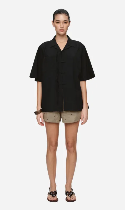 Marle | Mira Shirt - Black sold by Sister & Co