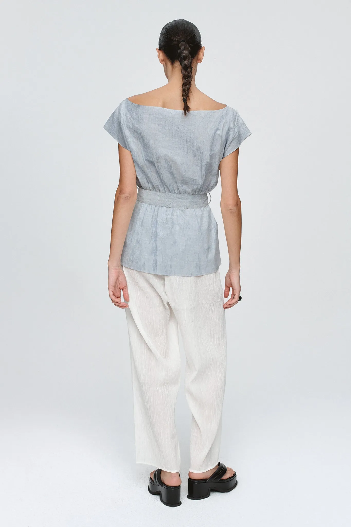 Marle | Jude Top - Bleu Stripe sold by Sisters & Co product image thumbnail 3