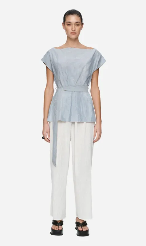 Marle | Jude Top - Bleu Stripe sold by Sisters & Co