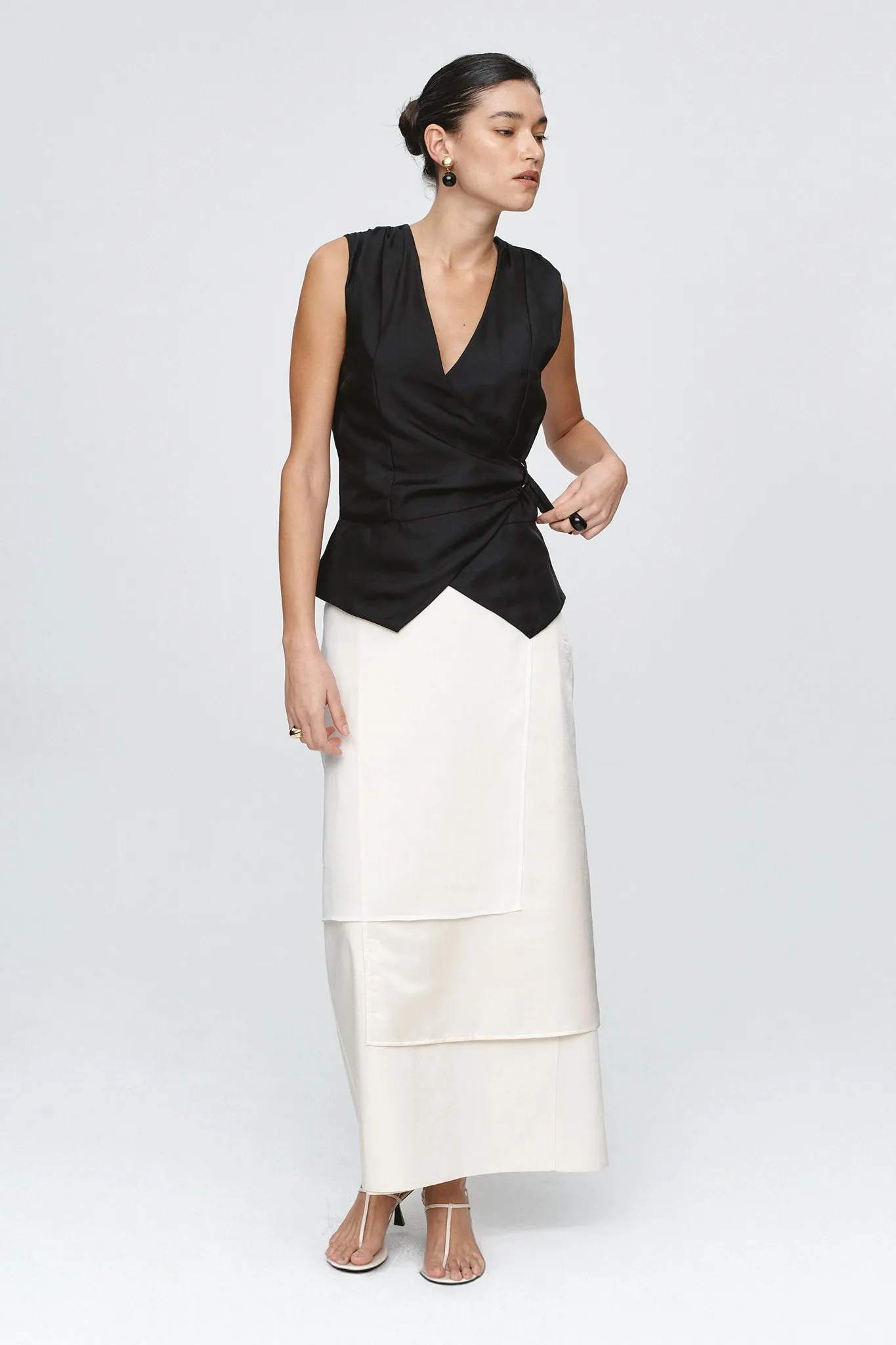 Marle | Max Vest - Black sold by Sisters & Co product image thumbnail 3