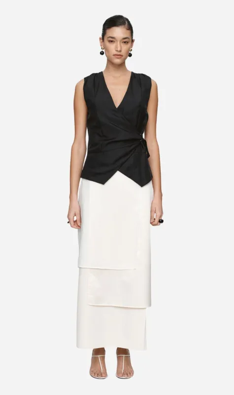 Marle | Max Vest - Black sold by Sisters & Co