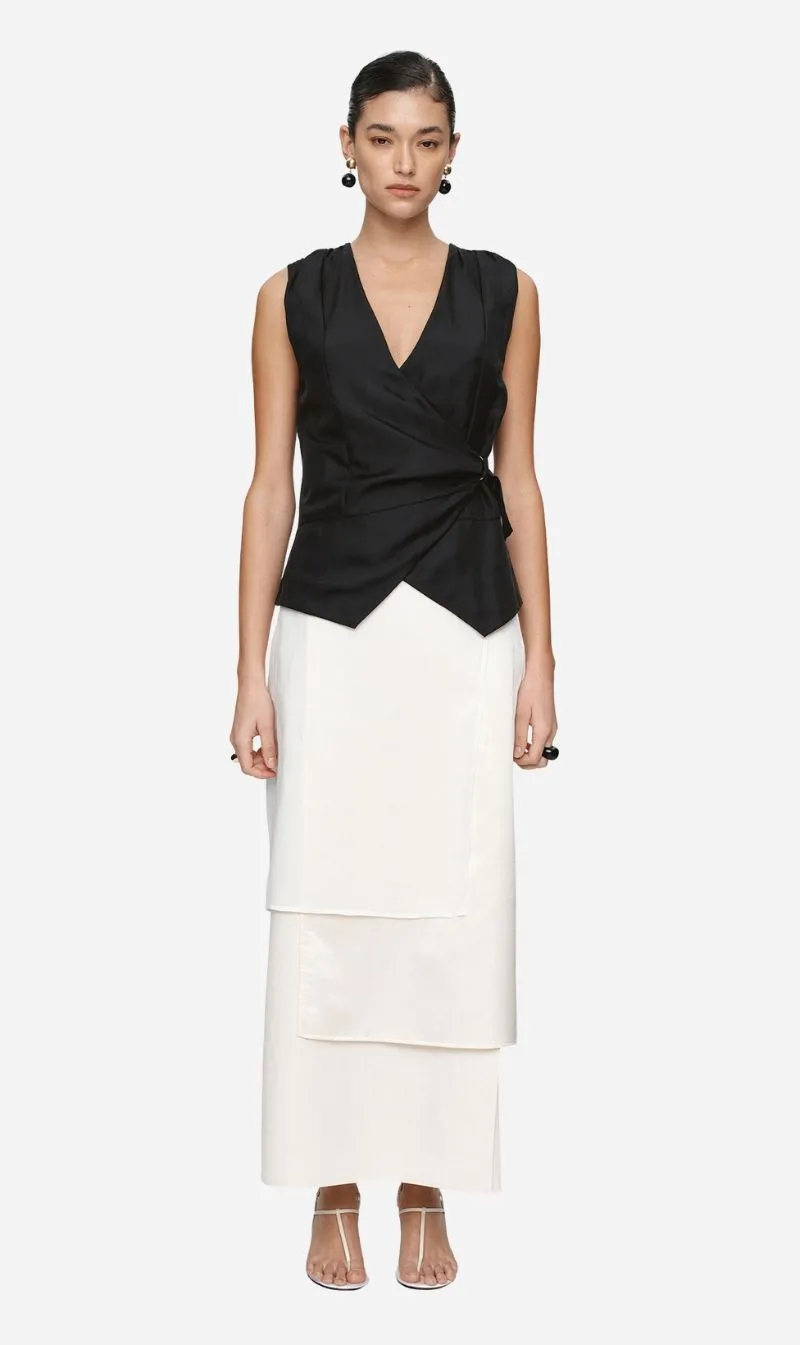 Marle | Max Vest - Black sold by Sisters & Co