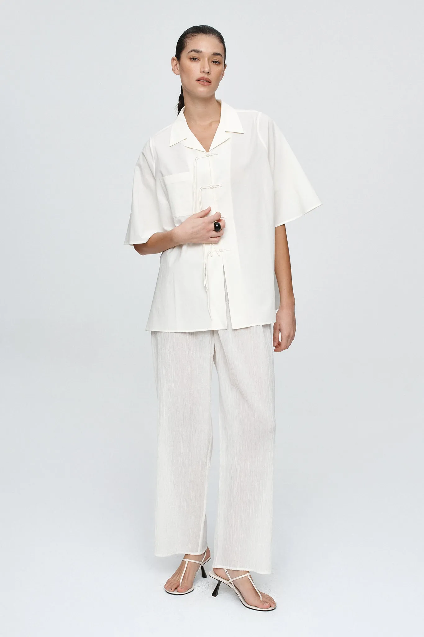 Marle | Mira Shirt - Ivory sold by Sisters & Co product image thumbnail 4