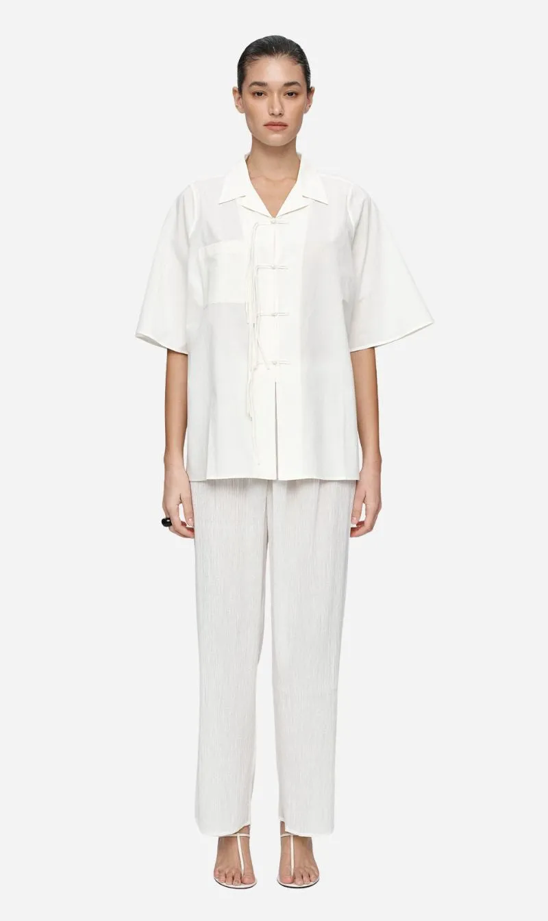 Marle | Mira Shirt - Ivory sold by Sisters & Co