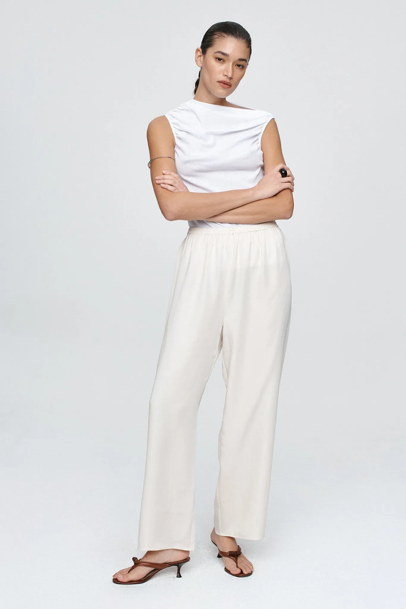 Marle | New Renee Pant - Ivory sold by Sister & Co product image thumbnail 2