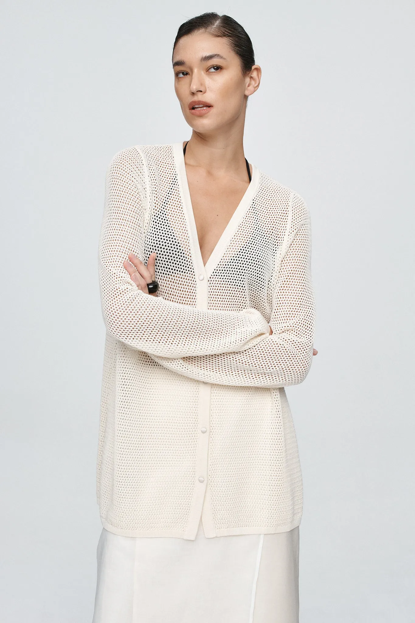 Marle | Calla Cardigan - Ivory sold by Sisters & Co product image thumbnail 2