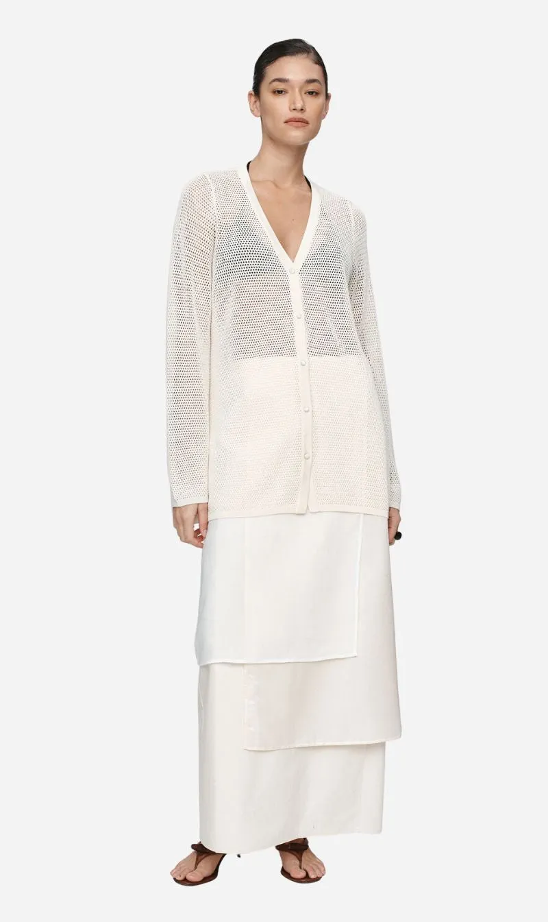 Marle | Calla Cardigan - Ivory sold by Sisters & Co