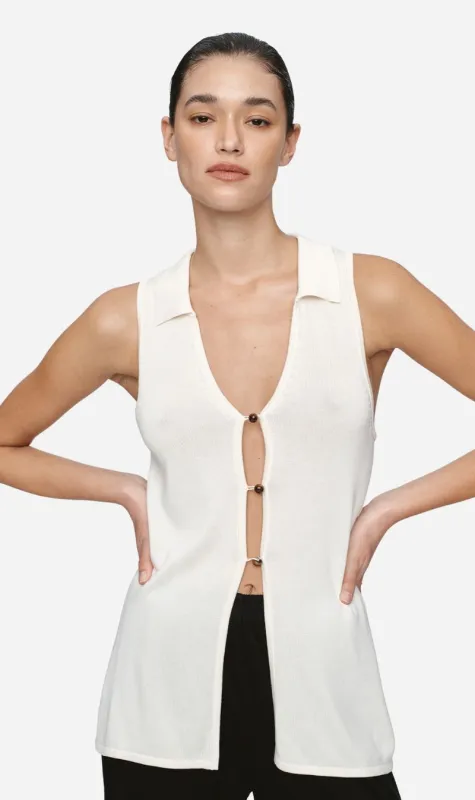 Marle | Mo Top - Ivory sold by Sisters & Co