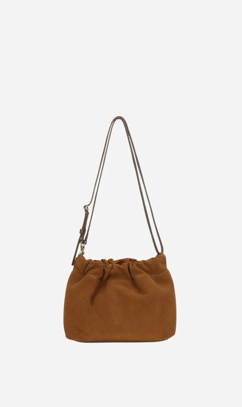 Deadly Ponies | Mr Cinch Mini - Gingerbread Suede sold by Sisters & Co