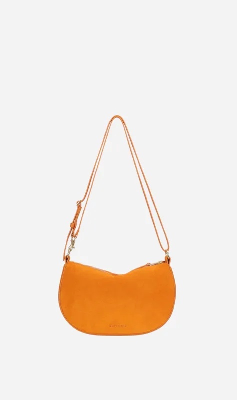 Deadly Ponies | Mr Sling Micro - Marmalade Suede sold by Sisters & Co